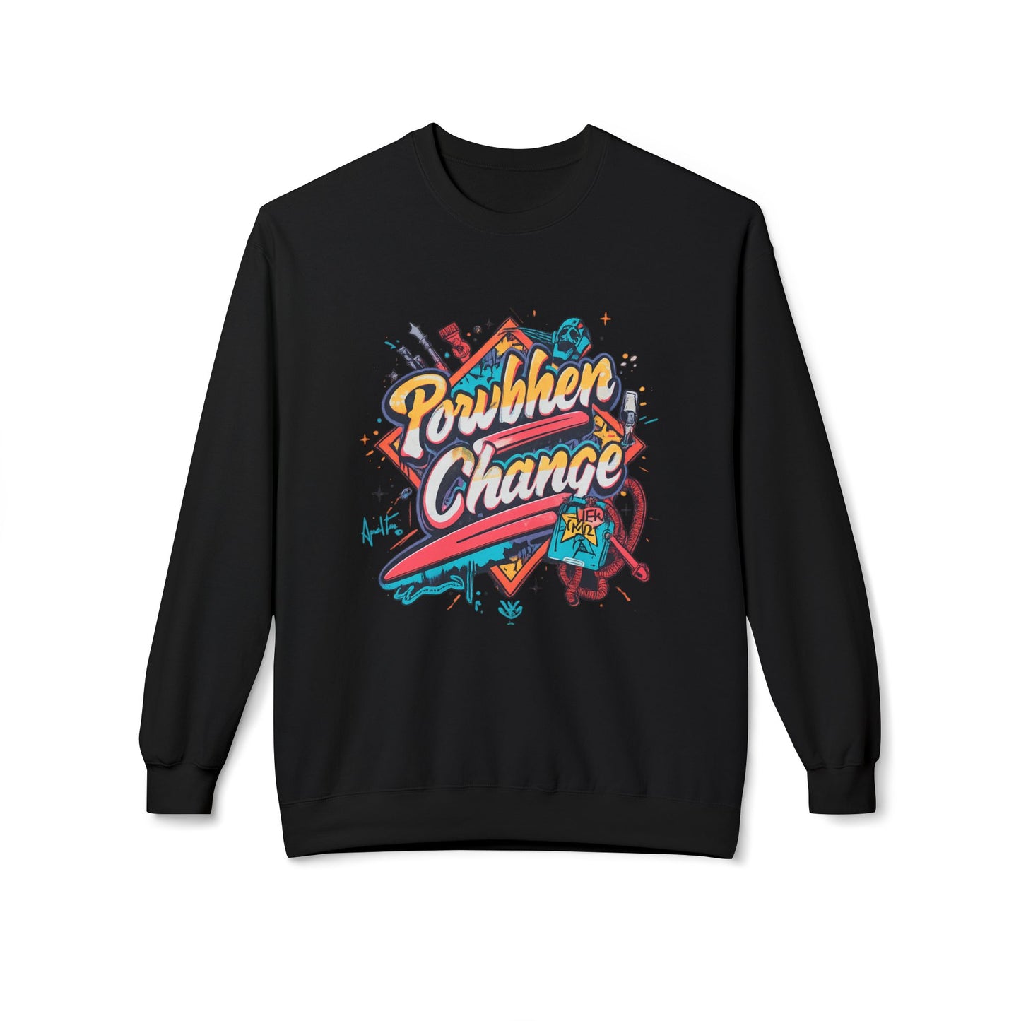 Powerhen Change Graphic Sweater | Eco Limited