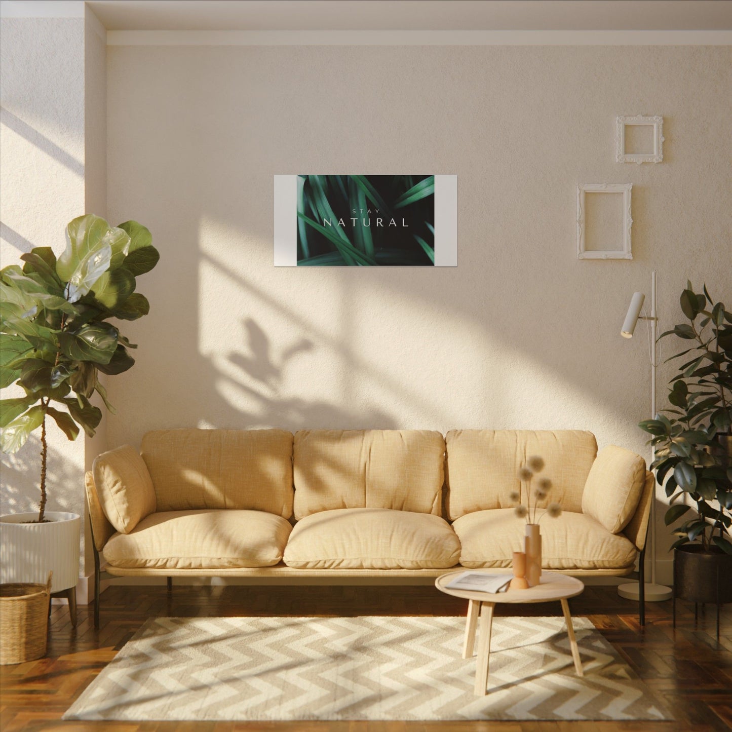 Stay Natural Botanical Canvas Wall Art