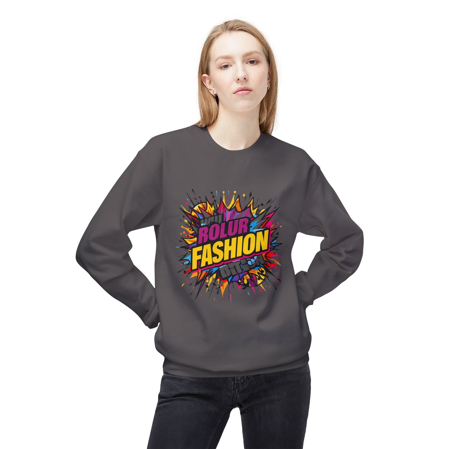 Retro Comic Pop Art Crewneck Sweatshirt