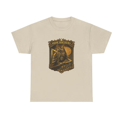 Indie Hackers Owl Graphic T-Shirt | Eco-Limited