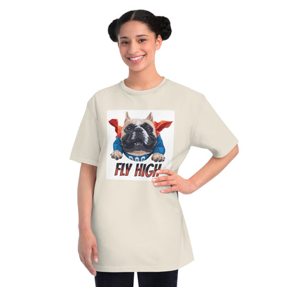 Organic Fly High Bulldog T-Shirt | Organic-Limited