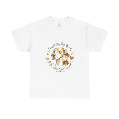 Beagle Small Dog Big Heart T-Shirt | Eco-Limited