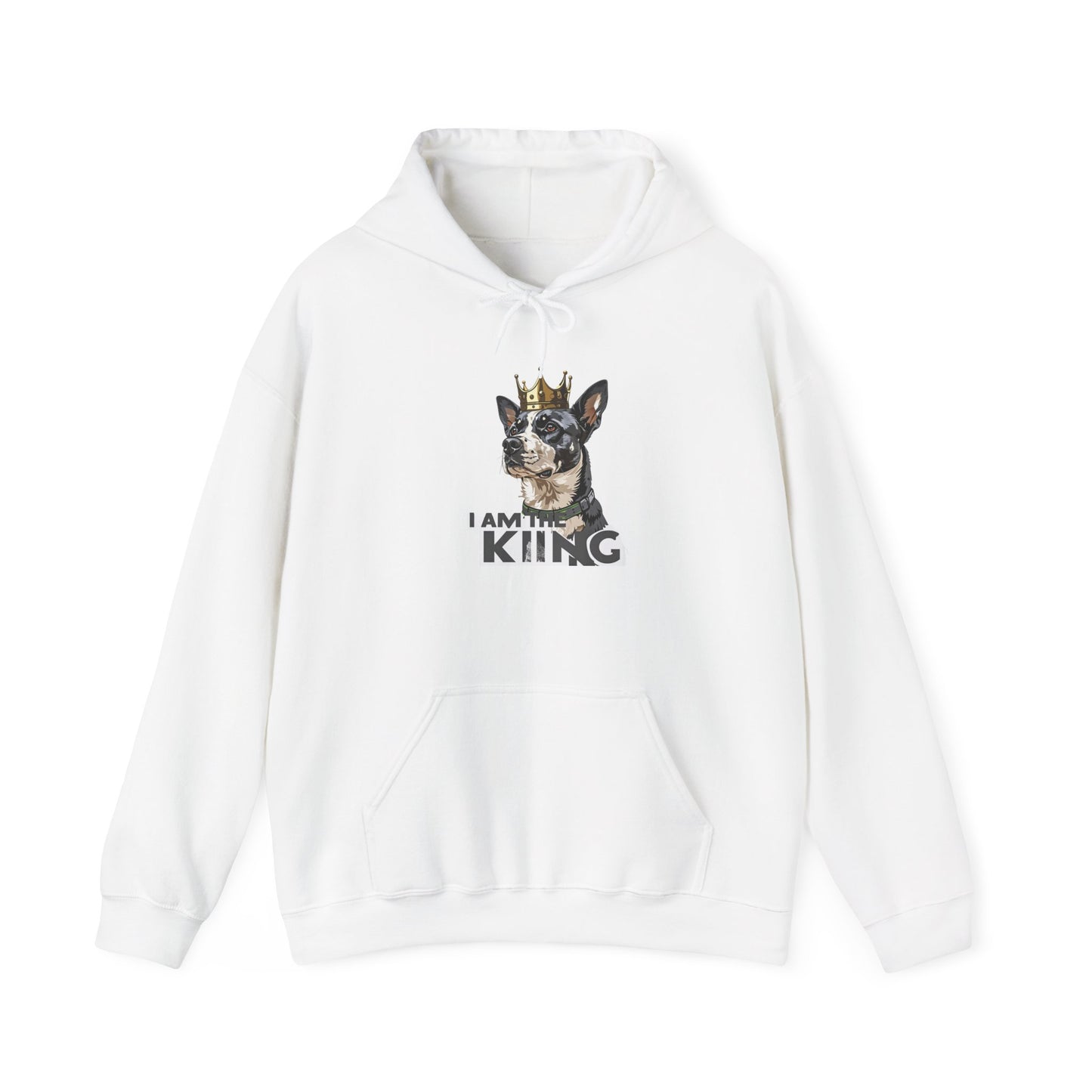 I Am King Dog Hoodie | Eco-Limited