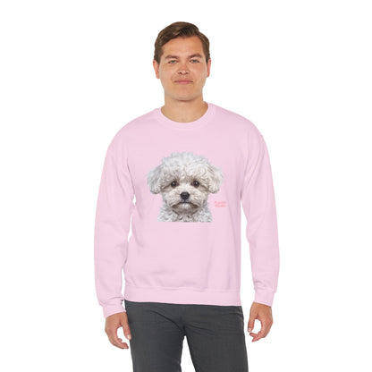 Poodle Portrait Graphic Sweater | Eco-Limited