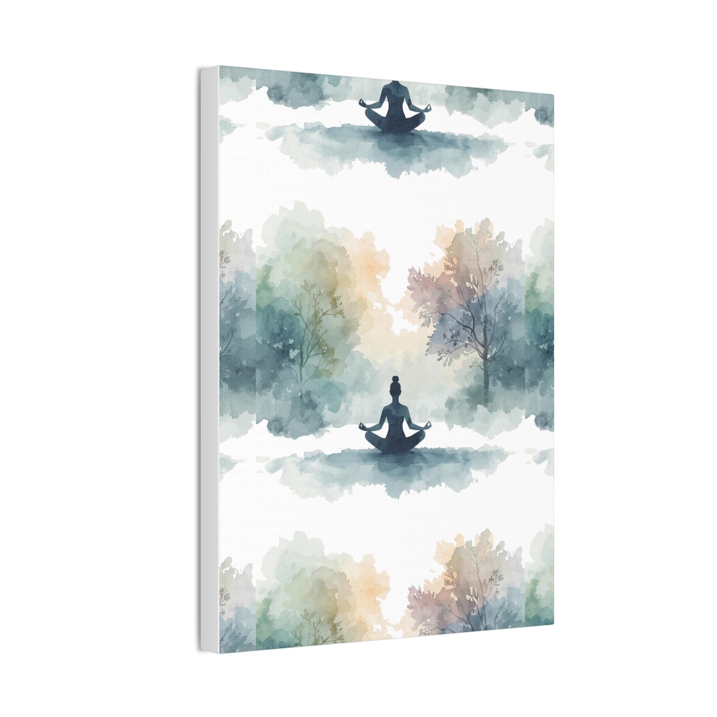 Peace Within Meditation Canvas Wall Art | Eco-Limited