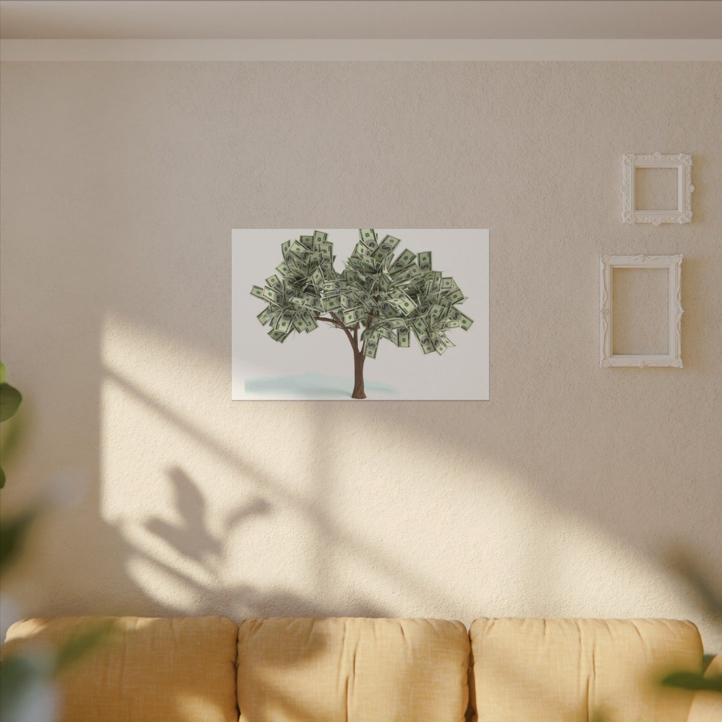 Money Tree Canvas Wall Art Canvas