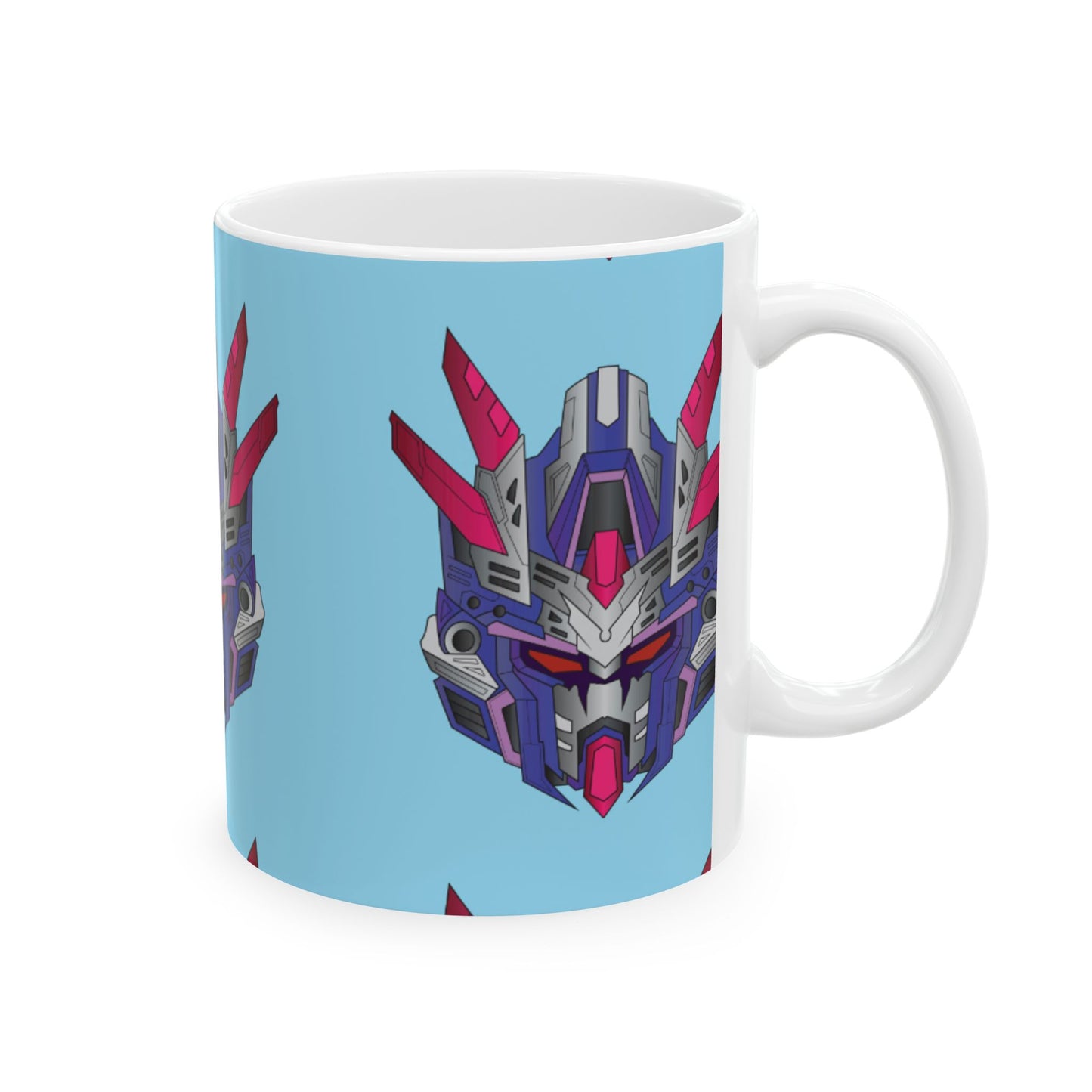 Futuristic Anime-Inspired Coffee Cup (11oz, 15oz)