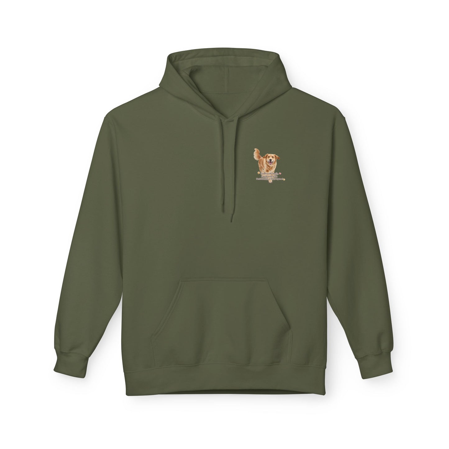 Golden Buddy Character Hoodie | Eco-Limited