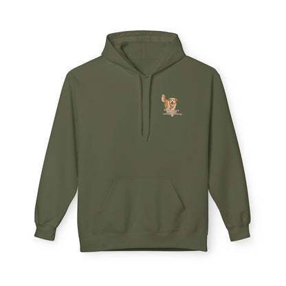 Golden Buddy Character Hoodie | Eco-Limited