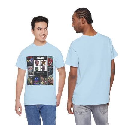 Animated Band Collage Street Art Graphic Tee | Eco-Limited