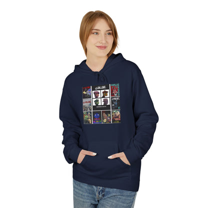 Gorillaz Album Art Collage Graphic Hoodie | Eco-Limited