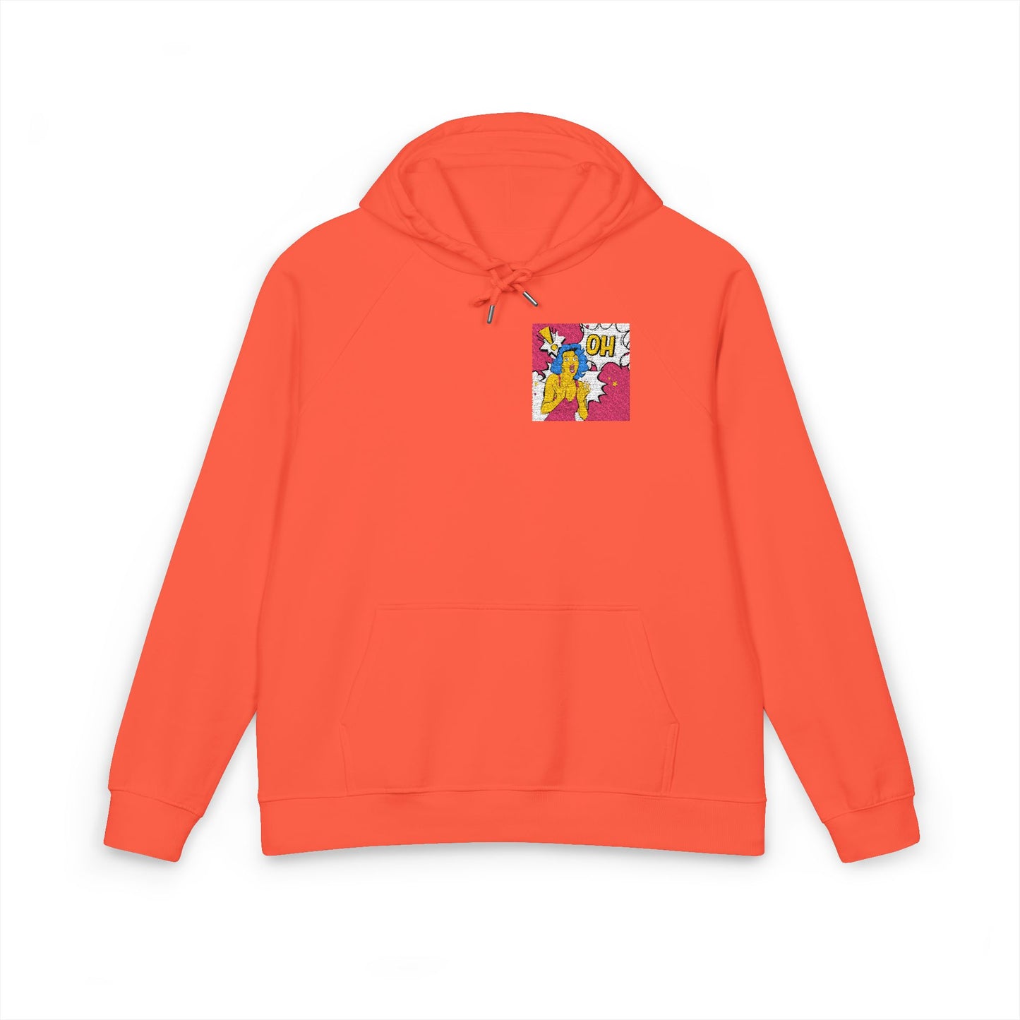 Organic Pop Art Hoodie | Eco-Limited