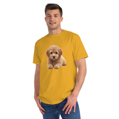 Organic Puppy Portrait T-Shirt | Organic-Limited