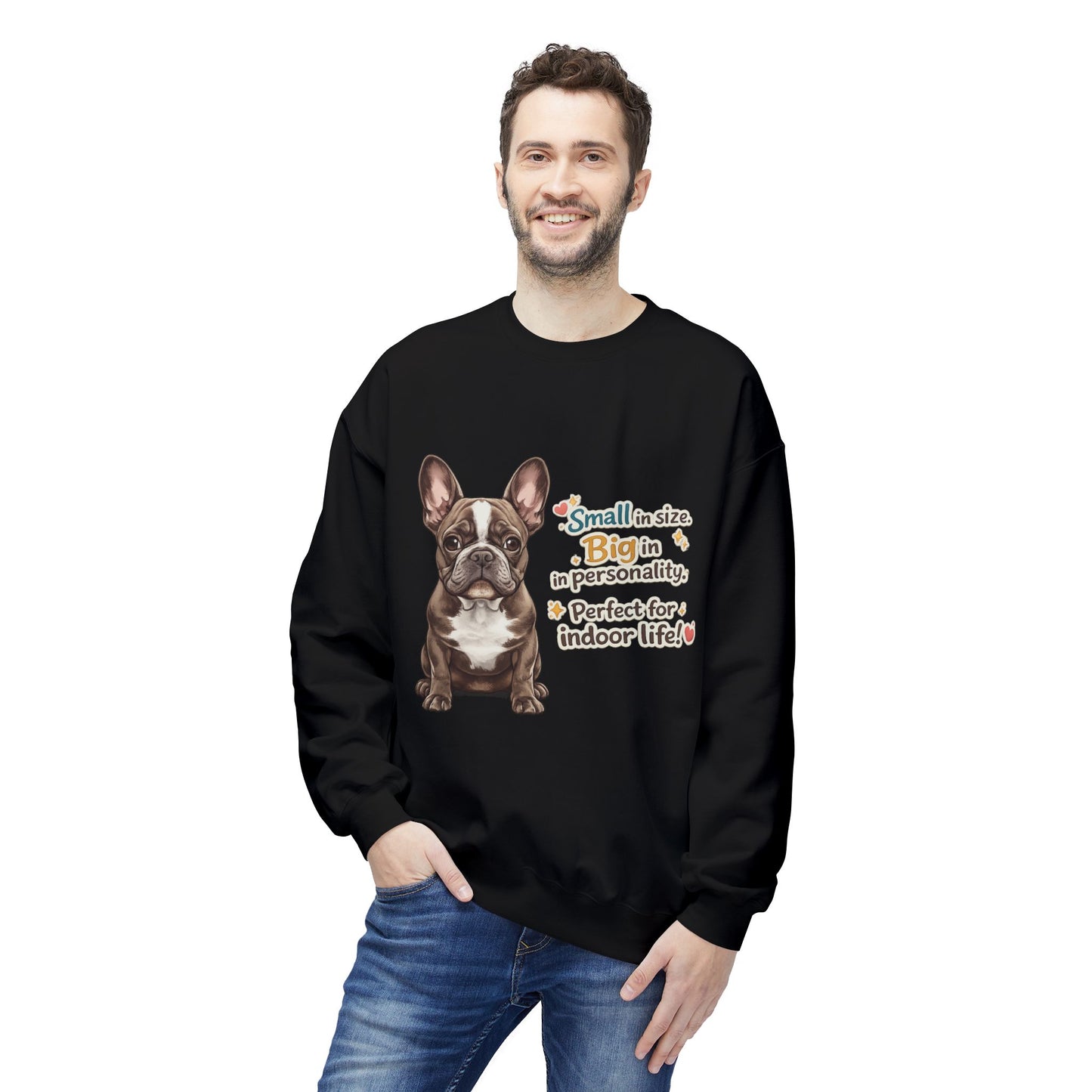 Happy Family Dog Graphic Sweatshirt | Eco-Limited