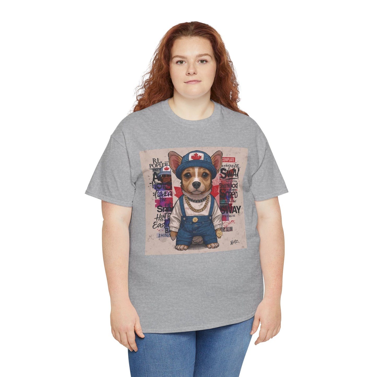Lucky Street Pup Art T-Shirt | Eco-Limited