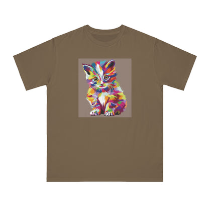 Color Pop Kitten Organic T-Shirt | Organic-Limited