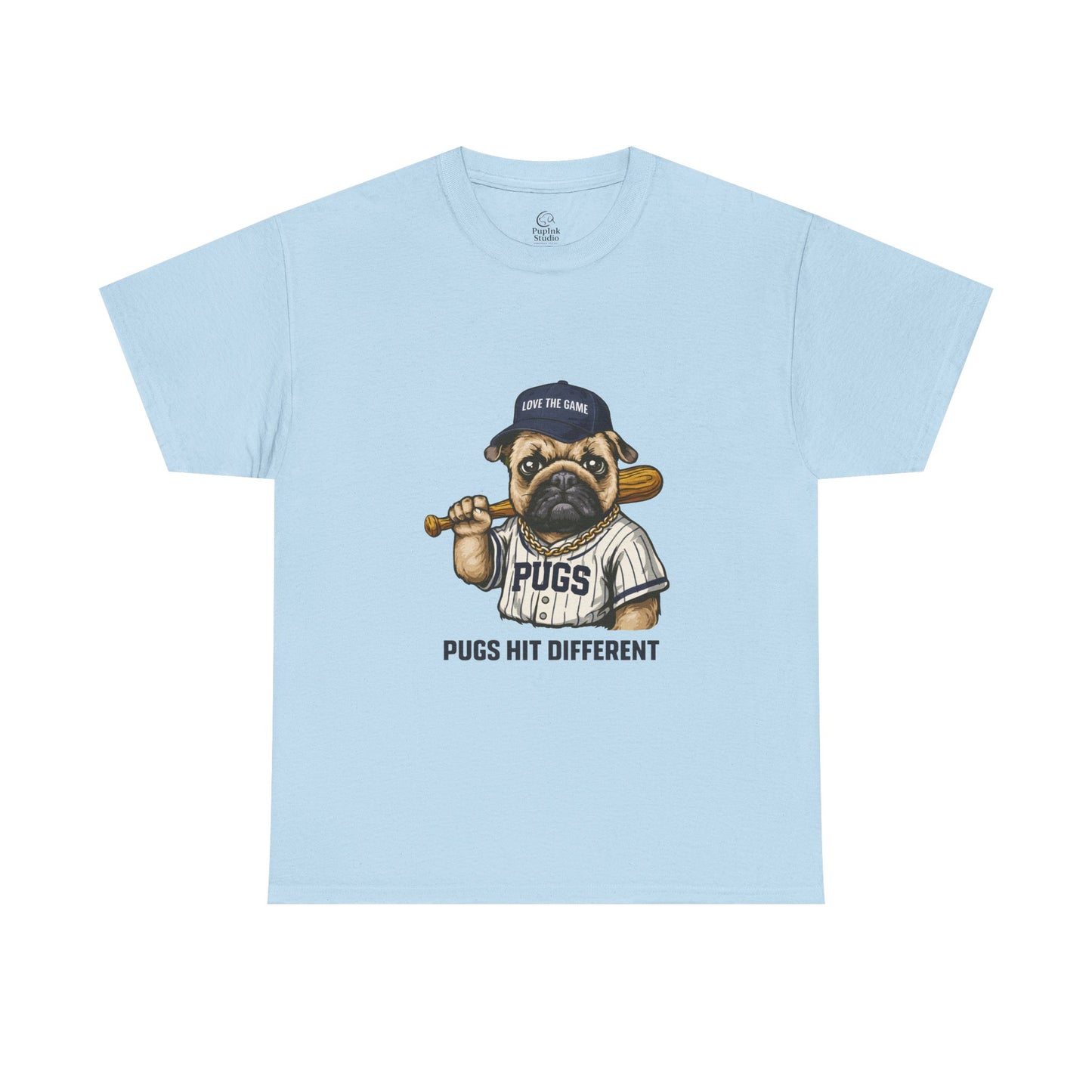 Pugs Hit Different T-Shirt | Eco-Limited