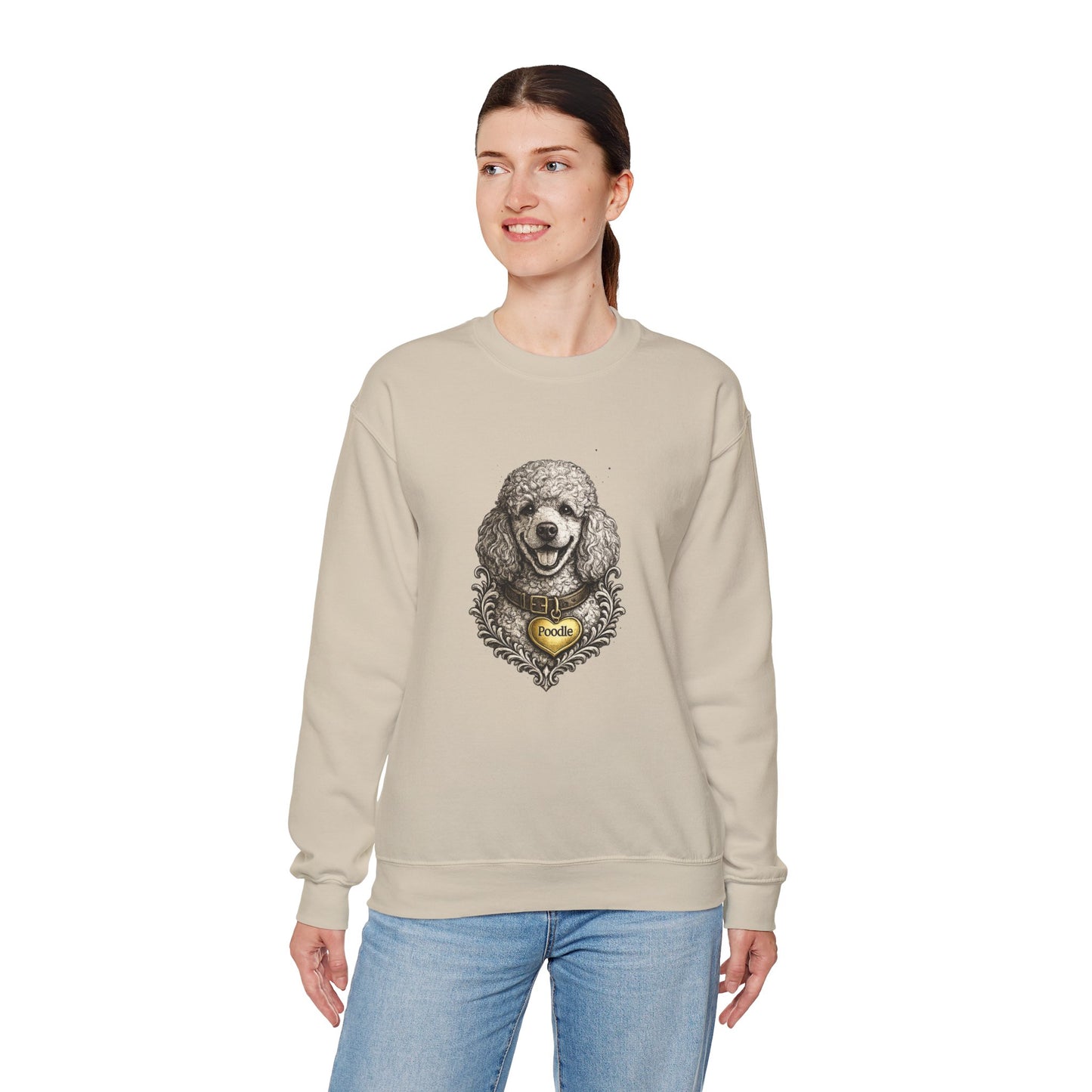 Poodle Ink Portrait Sweater | Eco-Limited