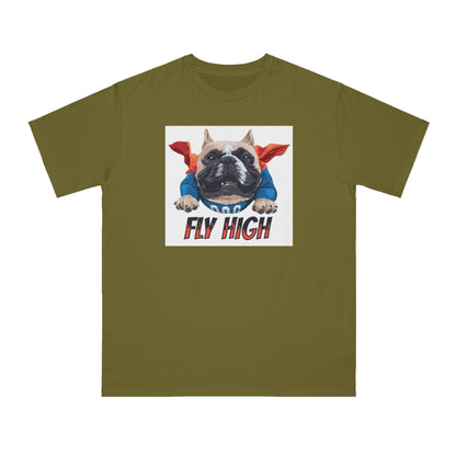 Organic Fly High Bulldog T-Shirt | Organic-Limited