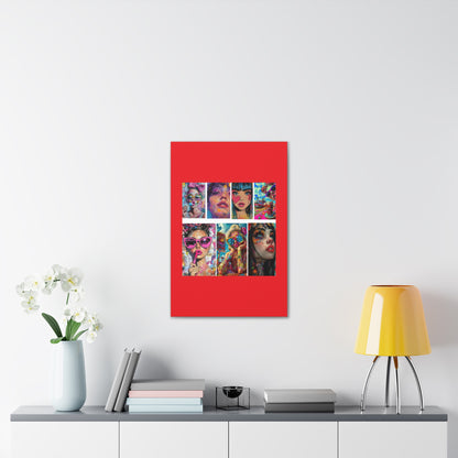 Pop Art Muse Canvas | Statement Wall Art