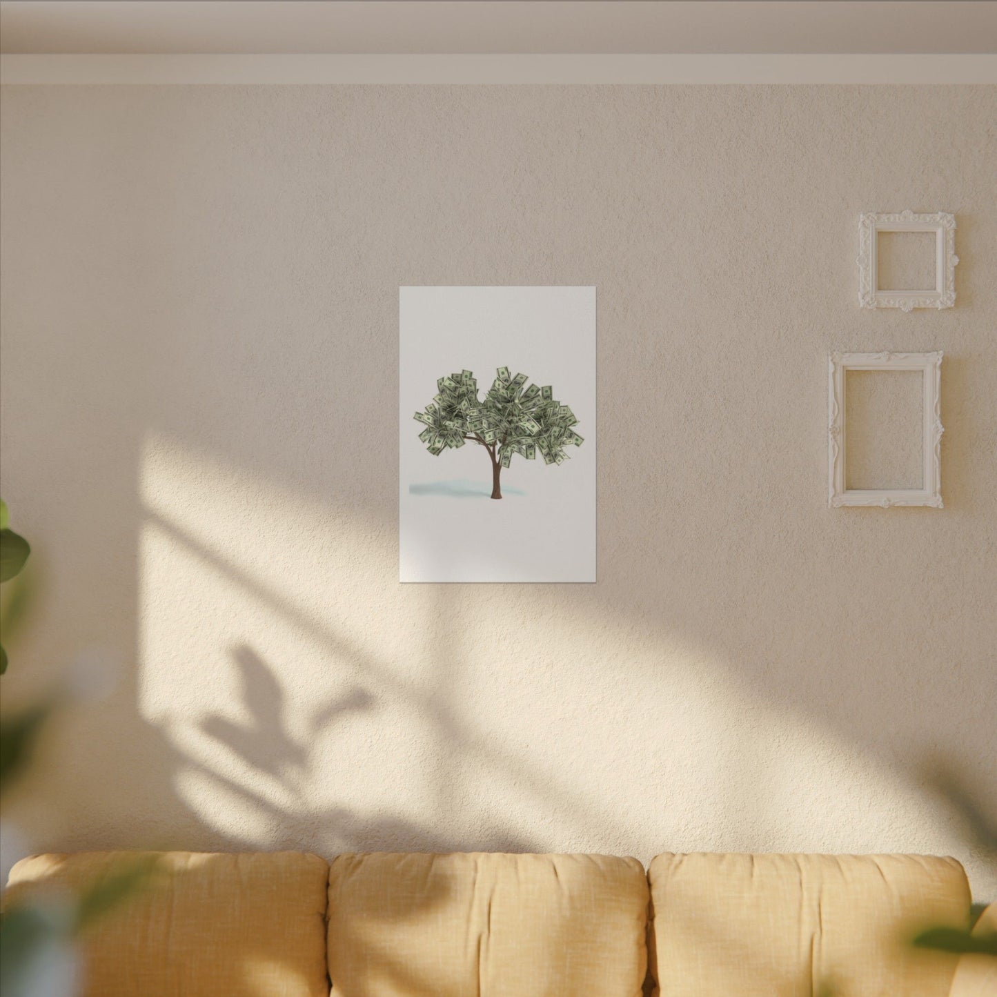 Money Tree Canvas Wall Art Canvas