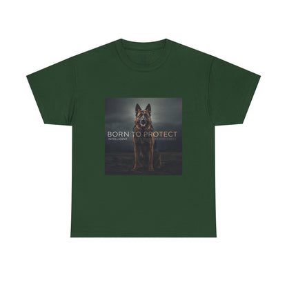 German Shepherd Born To Protect T-Shirt | Eco-Limited
