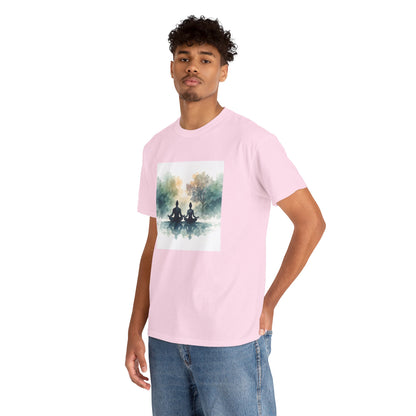 Calm Reflection Meditation T-Shirt | Eco-Limited