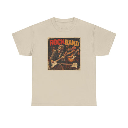 Rock Band Vintage Poster Art T-Shirt | Eco-Limited