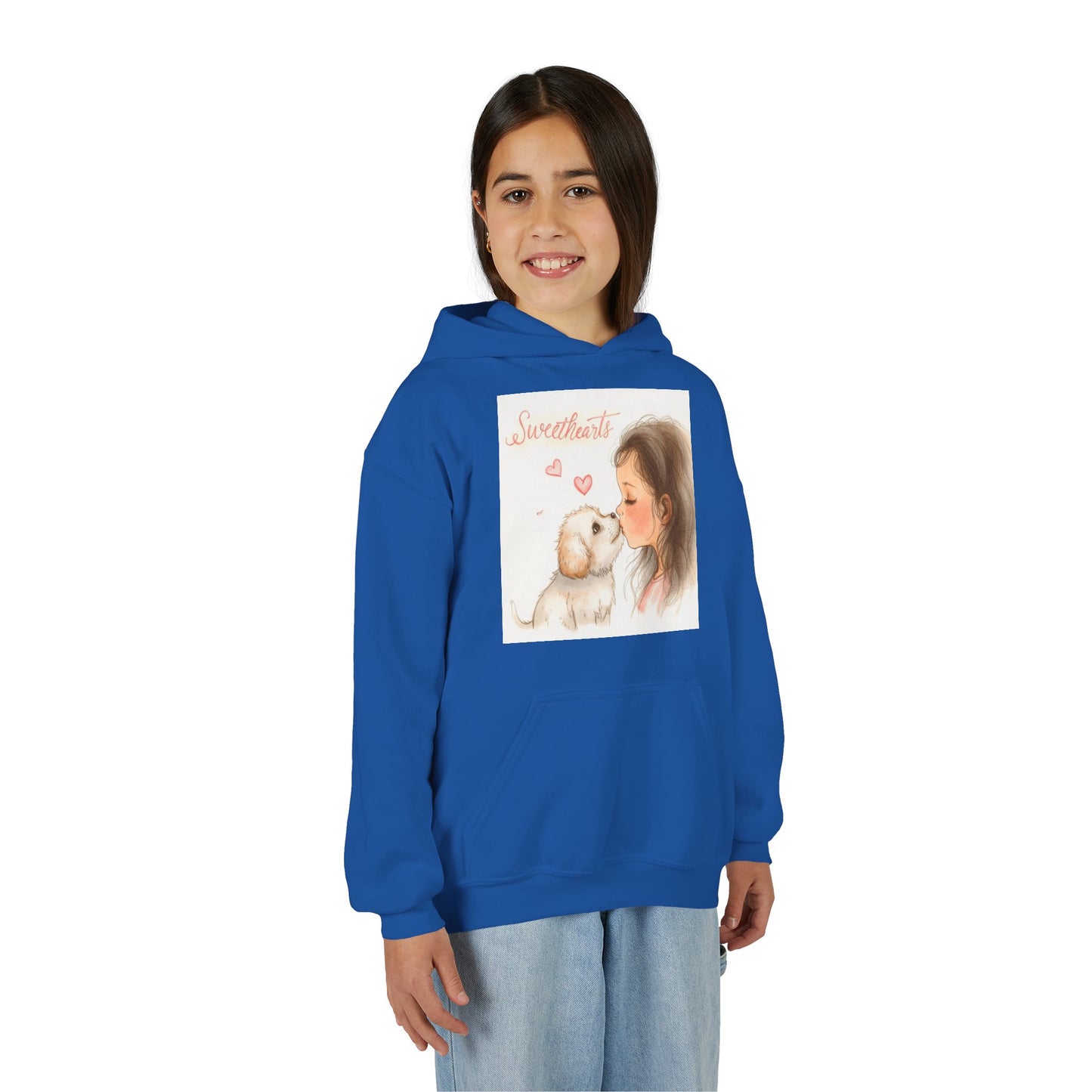 Sweethearts Puppy Moment Children Hoodie | Eco-Limited