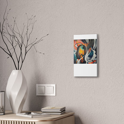 Abstract Expression Portrait Canvas | Eco-Limited