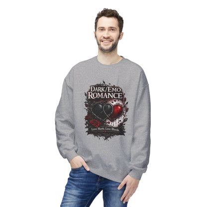 Dark Emo Romance Heart Sweatshirt | Eco-Limited