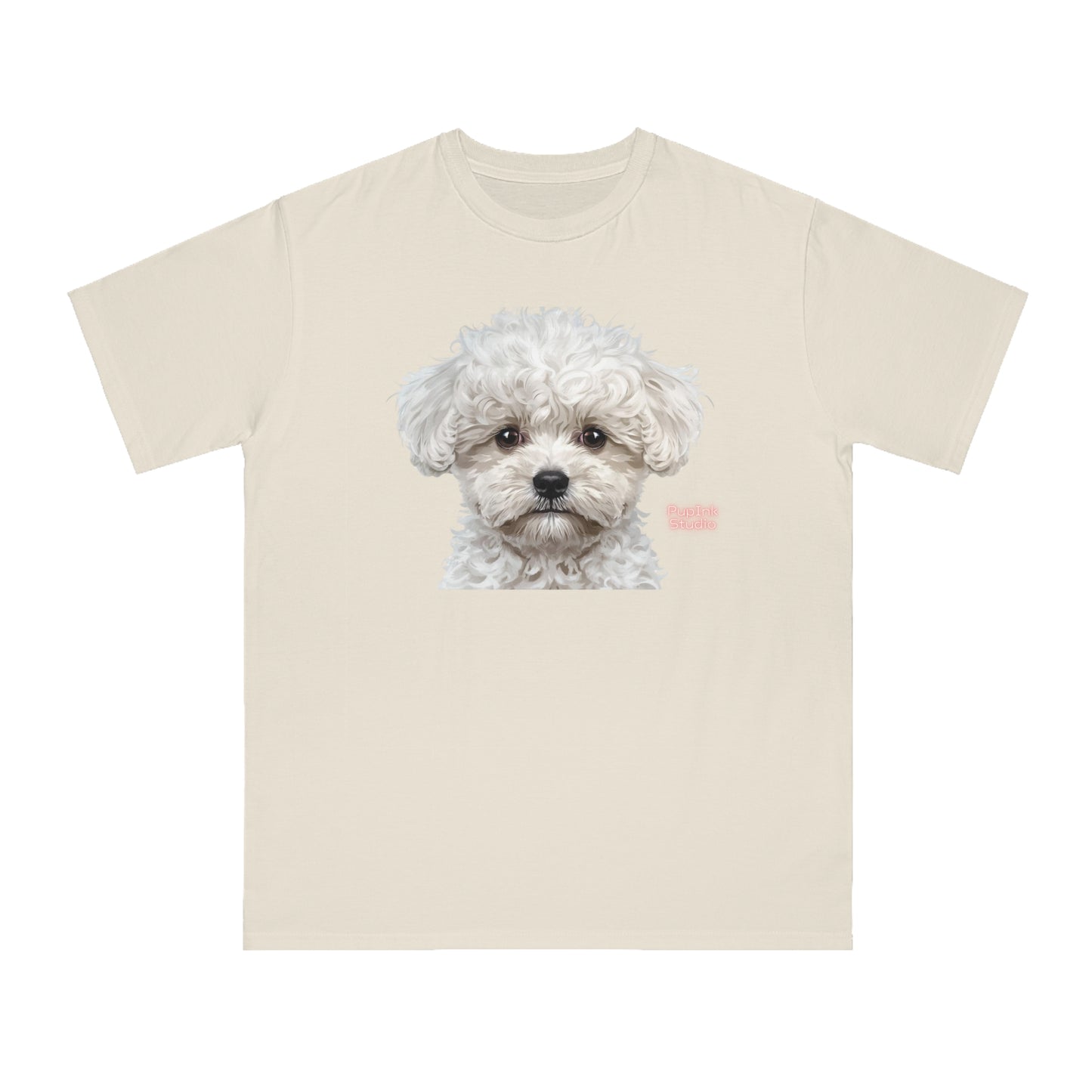 Organic Poodle Portrait T-Shirt | Organic-Limited