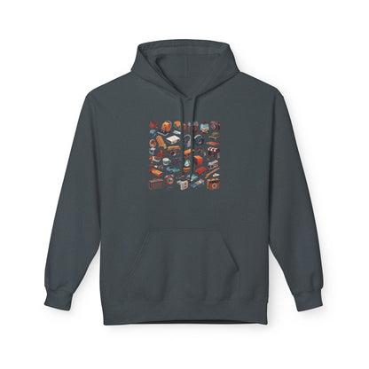 Assorted Cake & Pastry Graphic Hoodie|Eco-Friendly - Limited