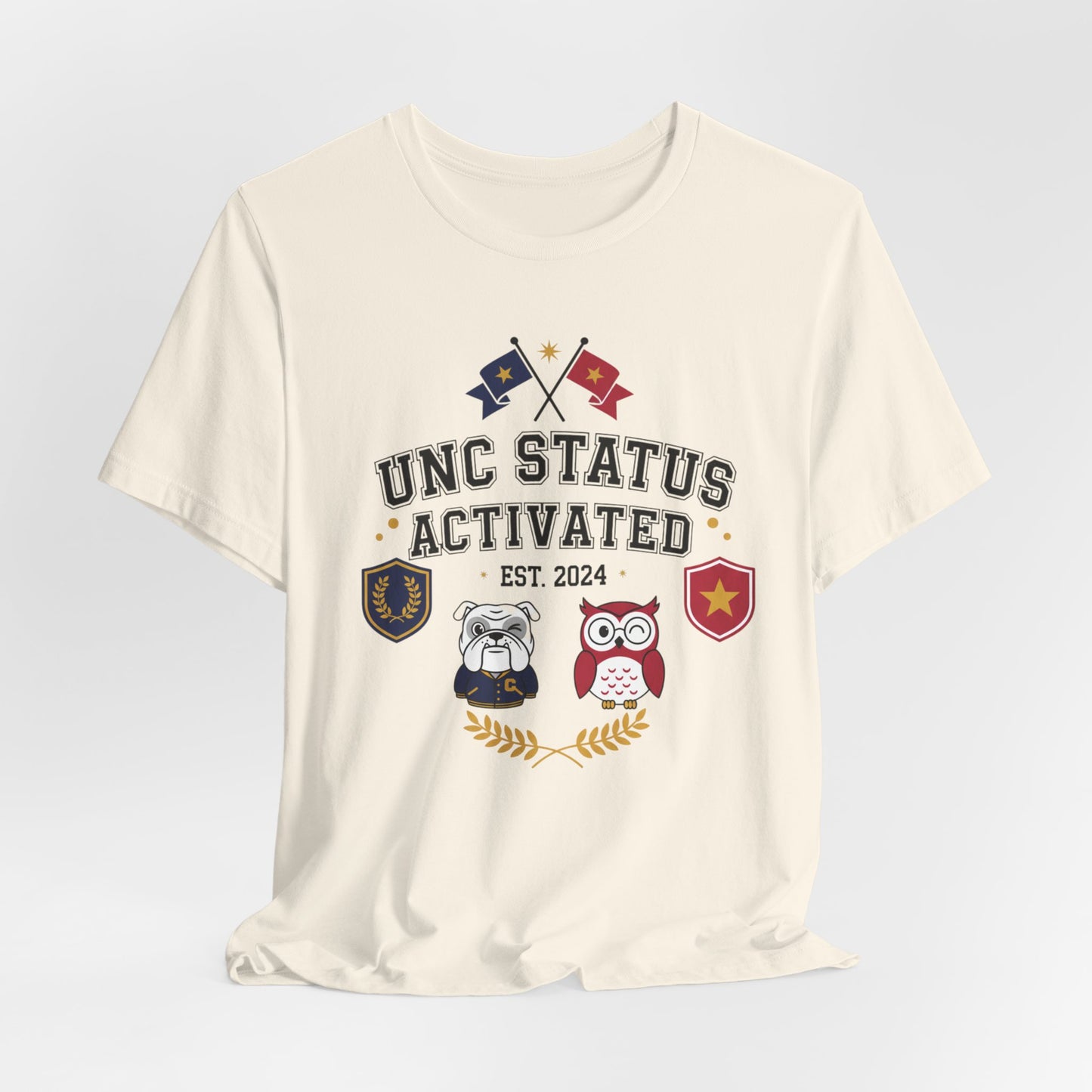 UNC Status Activated Graphic T-Shirt | Eco-Limited