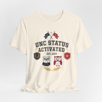 UNC Status Activated Graphic T-Shirt | Eco-Limited
