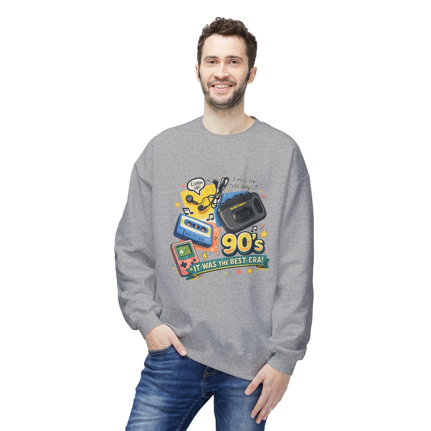 90’s Was the Best Era Retro Sweatshirt | Eco-Limited
