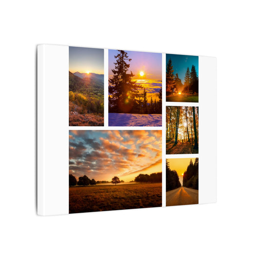 Landscape Photo Collage Canvas Print | Eco-Limited