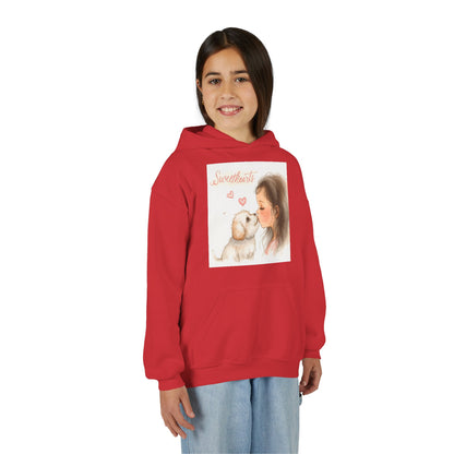 Sweethearts Puppy Moment Children Hoodie | Eco-Limited