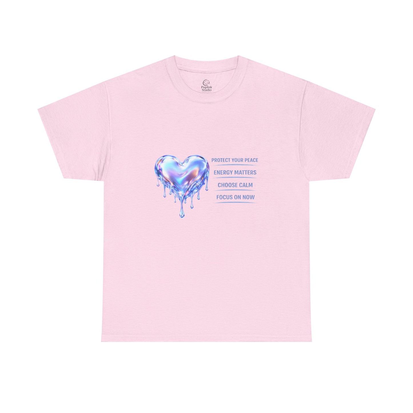 Protect Your Peace Heart T-Shirt | Eco-Limited