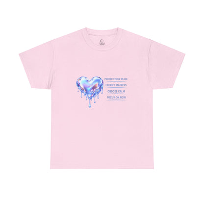 Protect Your Peace Heart T-Shirt | Eco-Limited