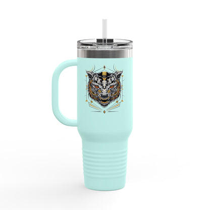 Tiger Emblem Stainless Steel Tumbler | Eco-Limited