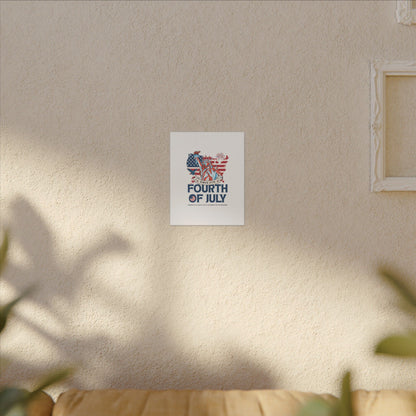 Fourth of July Canvas Wall Art