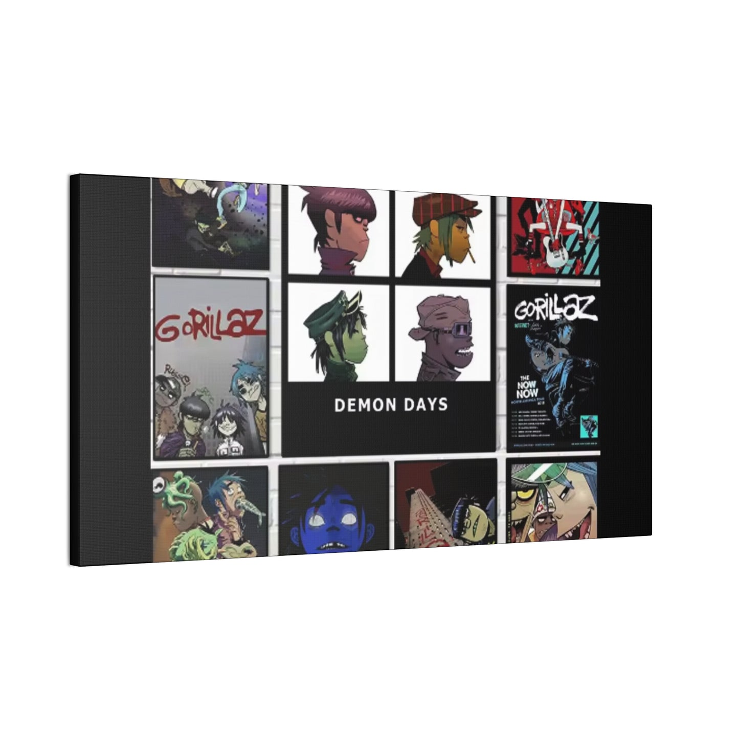 Pop Culture Icons Collage Canvas | Art Edition