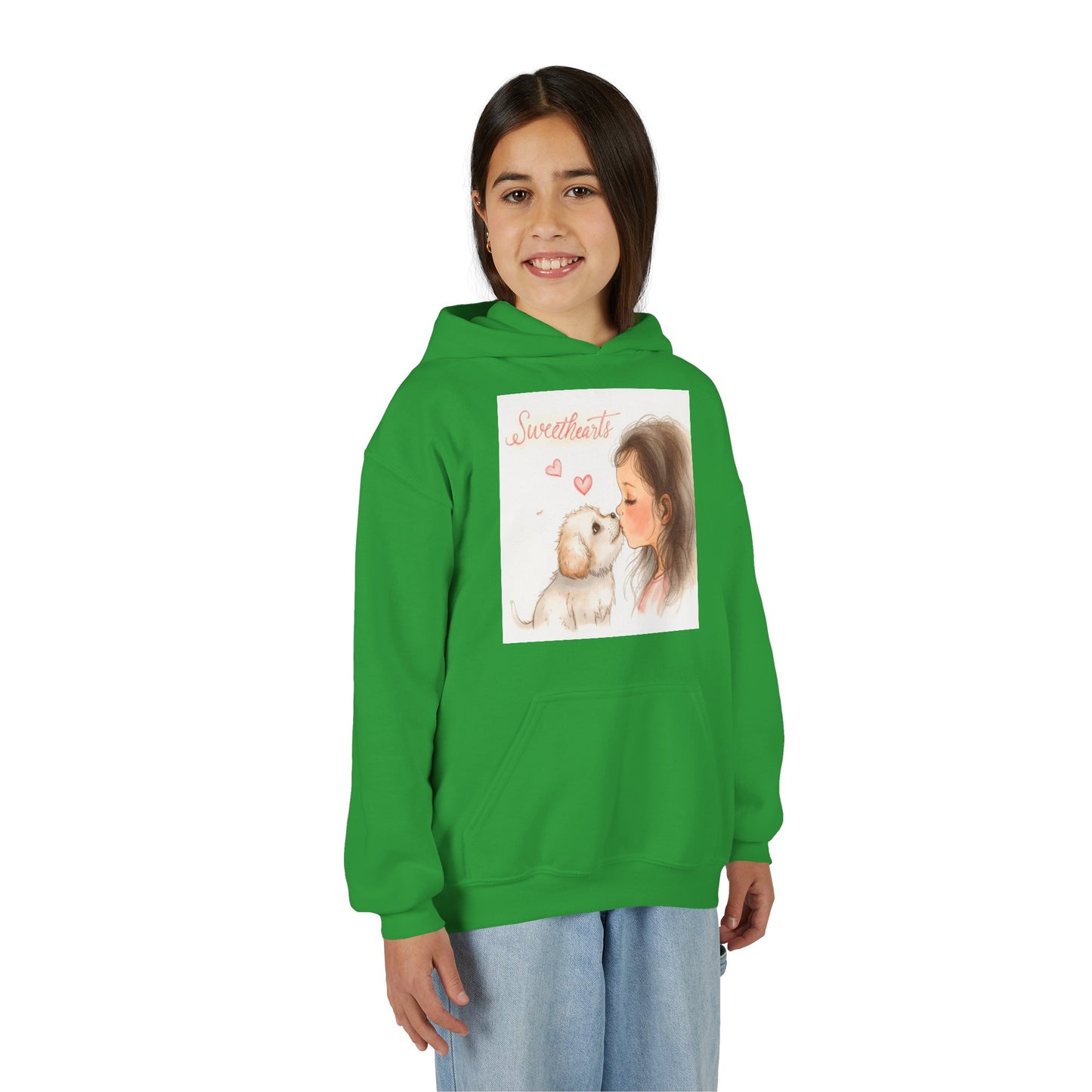 Sweethearts Puppy Moment Children Hoodie | Eco-Limited