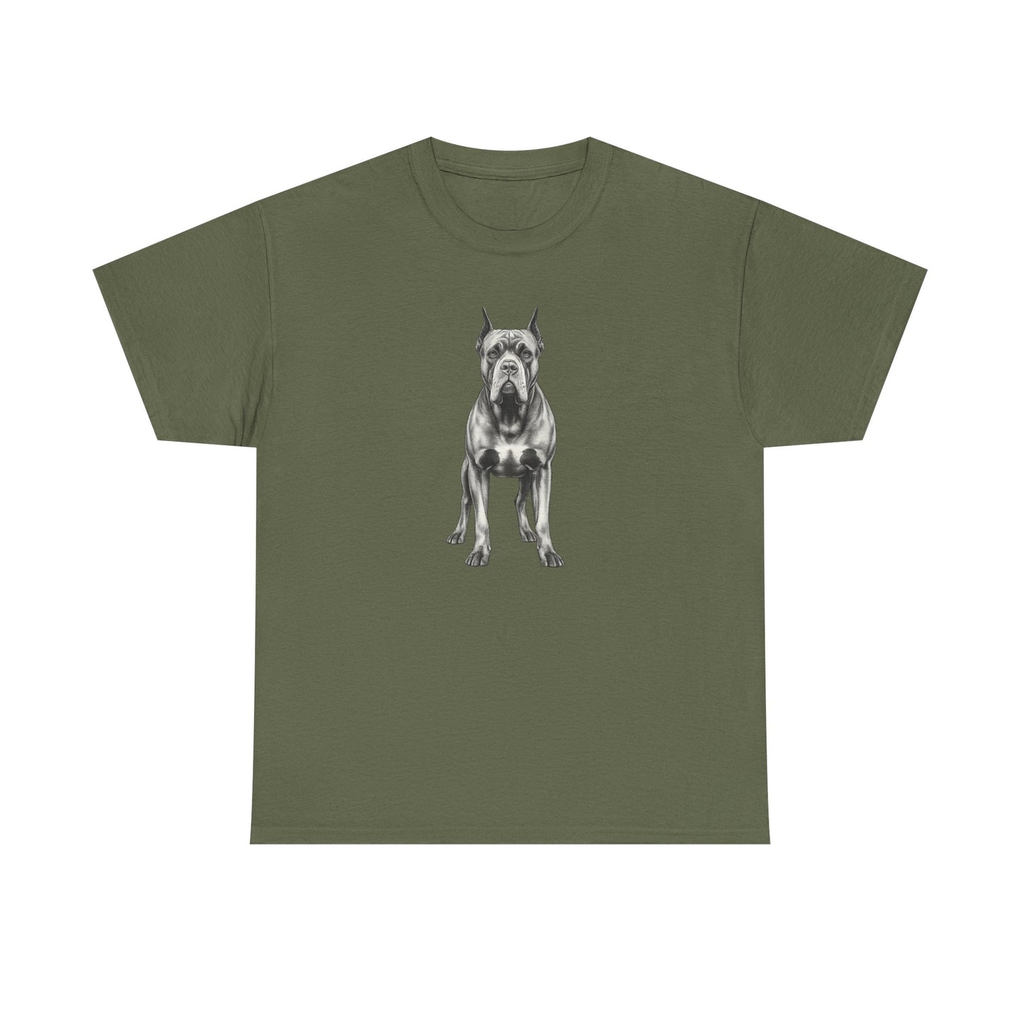 Cane Corso Sketch Minimal Art T-Shirt | Eco-Limited