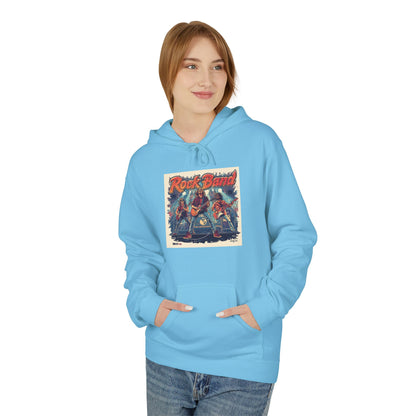 Retro Rock Band Vintage Poster Hoodie|Eco-Friendly - Limited