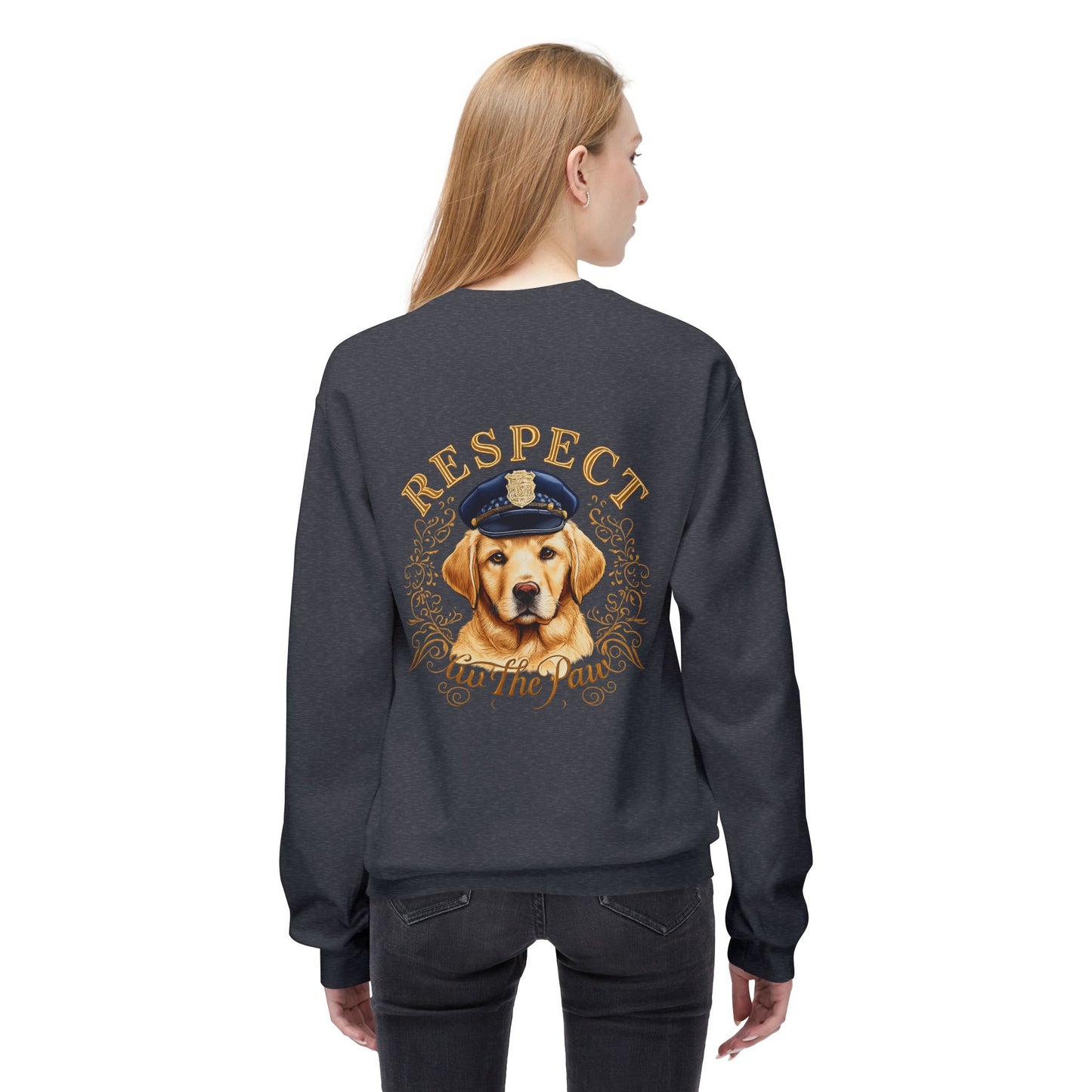 Respect The Paw Golden Retriever Sweatshirt | Eco-Limited