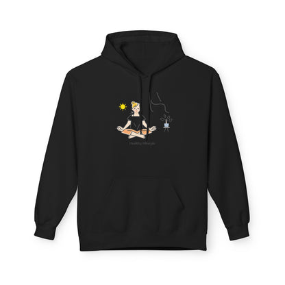 Healthy Lifestyle Illustration Hoodie | Eco-Limited
