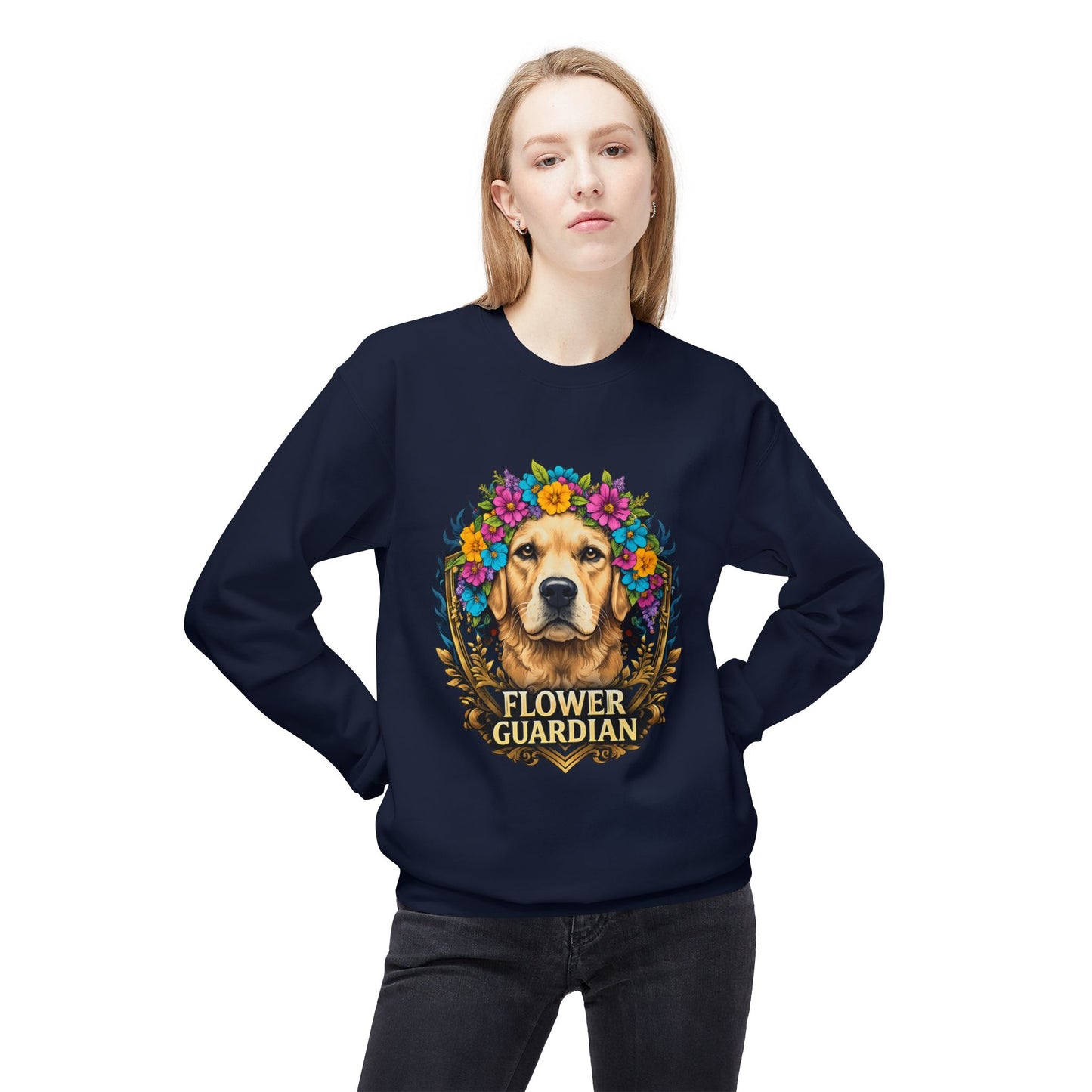 Flower Guardian Graphic Sweater | Eco - Limited