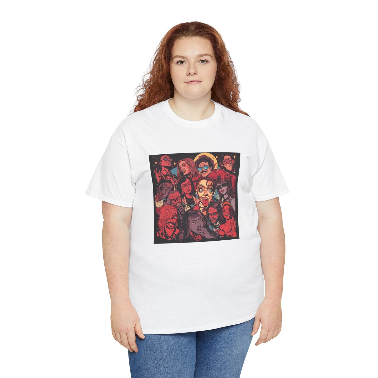 Urban Pop Character Art T-Shirt | Eco-Limited